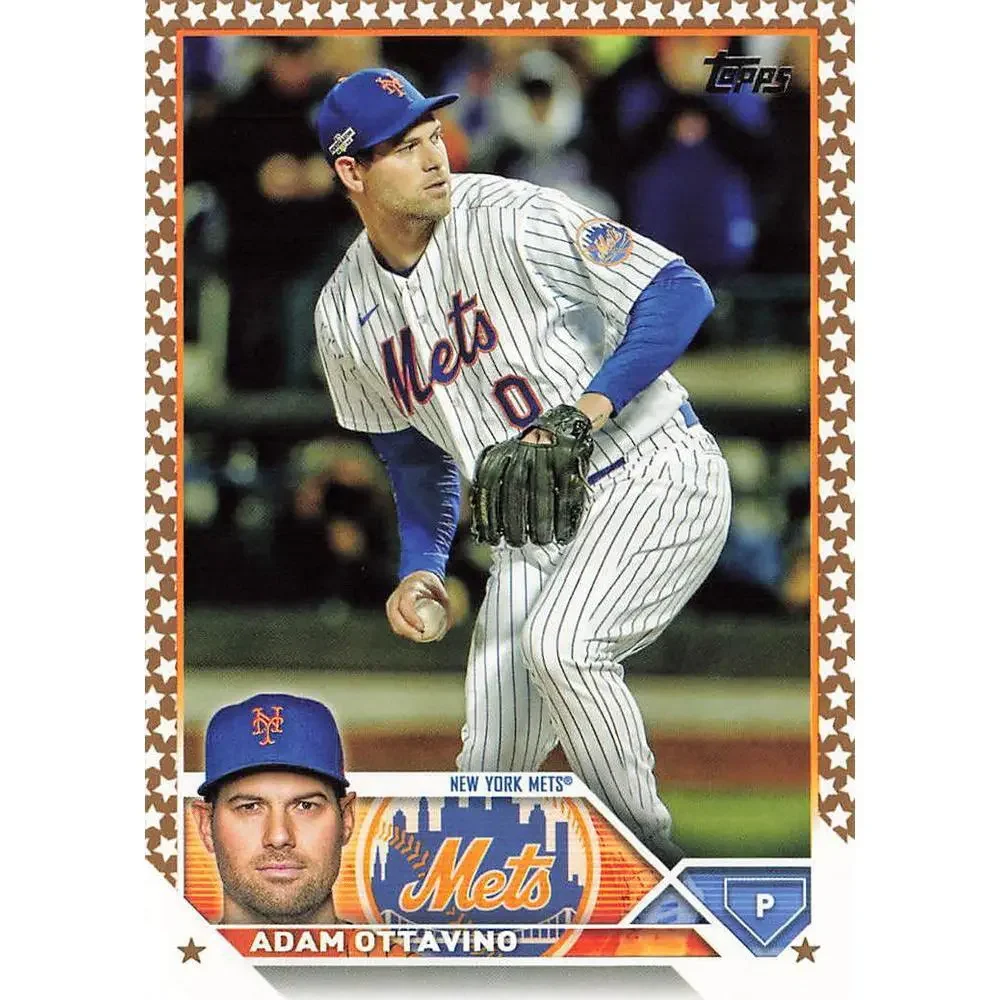 2023 Topps Gold Star Gold Star Adam Ottavino #612 New York Mets